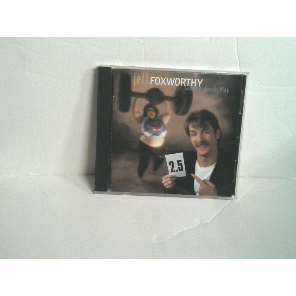 Jeff Foxworthy Games Rednecks Play CD 1995 Warner Brothers Comedy